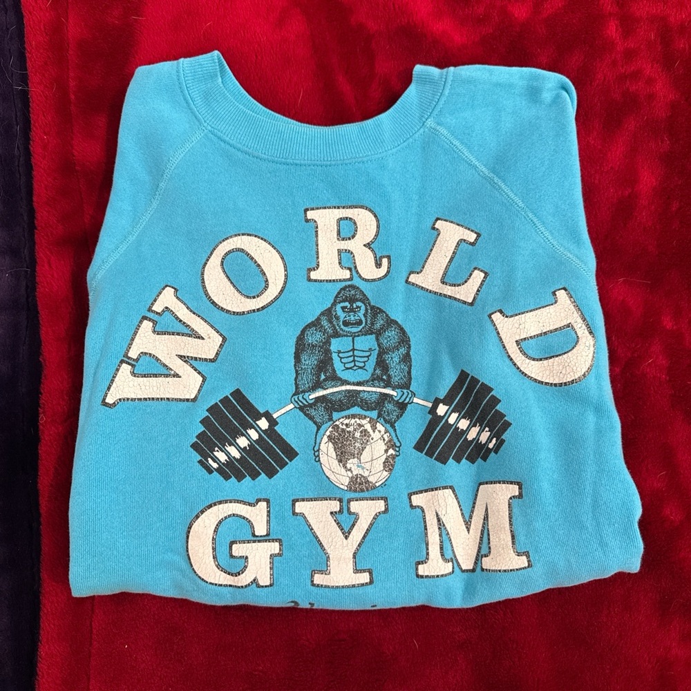 Vintage Venice beach World Gym sweatshirt